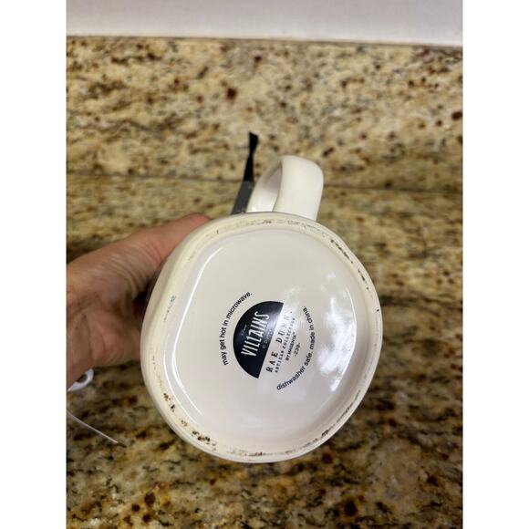 Rae Dunn Disney Villains Evil Witch Mug White Green Inside Snow White - Picture 3 of 3